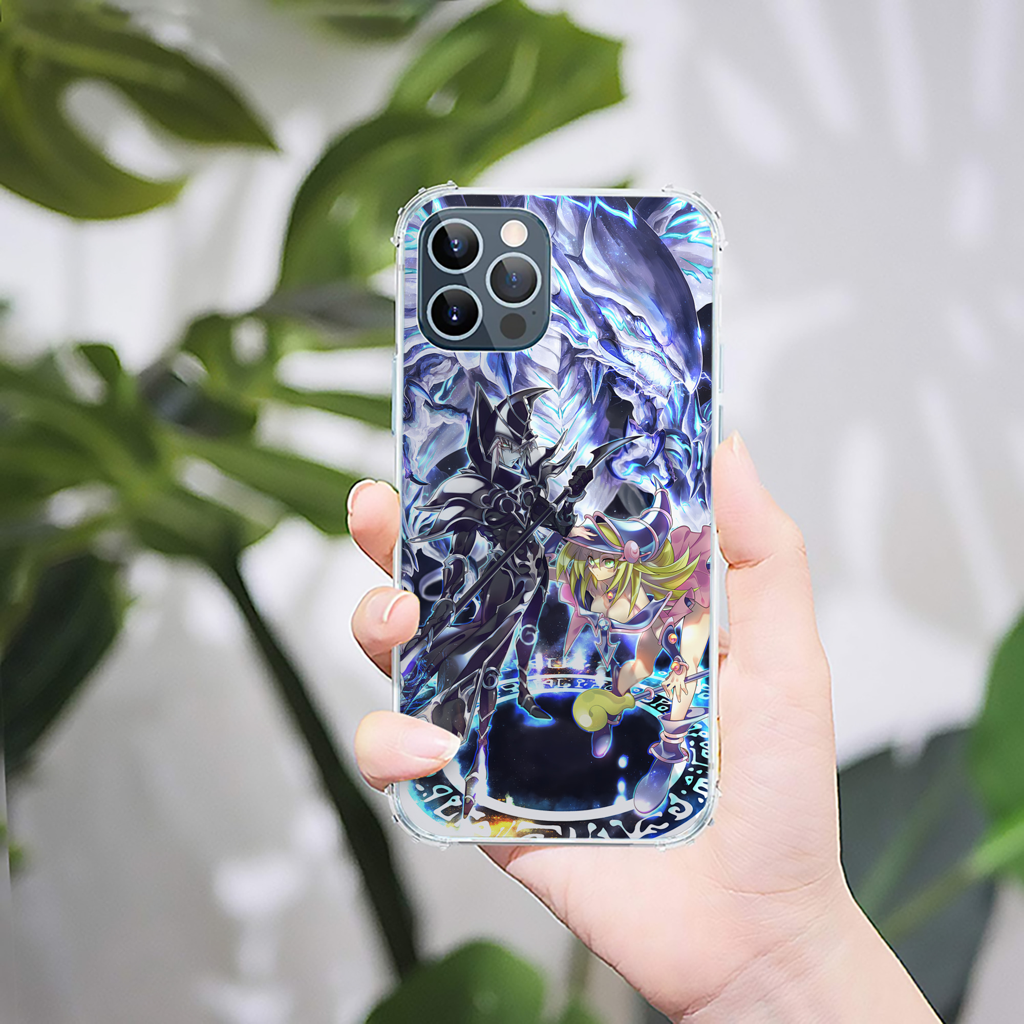 （画像用） 遊☆戯☆王 Yu-Gi-Oh! 【iPhone 12シリーズ対応】透明スマホケース（クリアソフトケース）